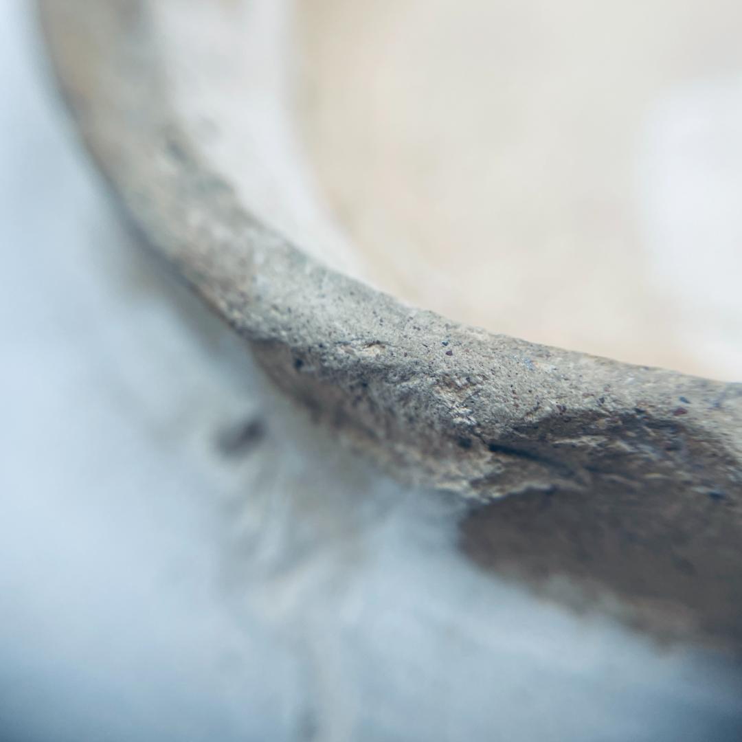 五代〜宋代 白磁 白化粧 大椀 陶磁器 中国美術