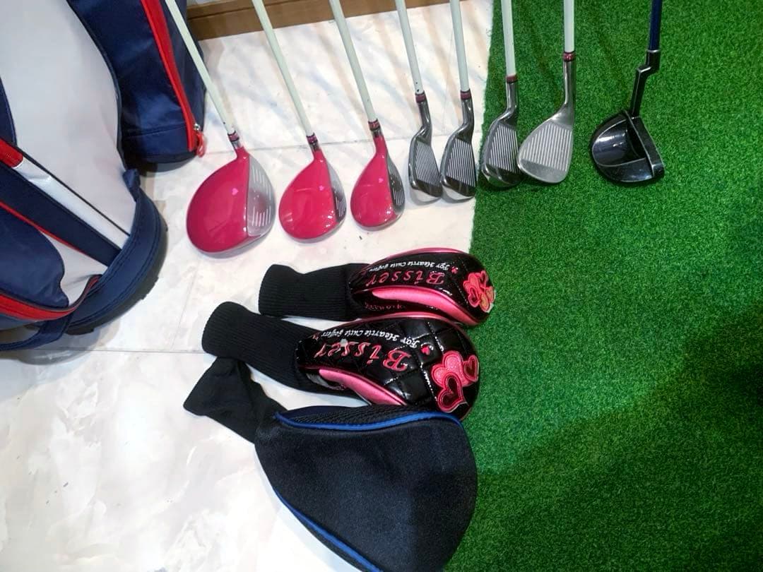 レディースゴルフクラブ セット　ワークスゴルフ　Bisser 可愛く優しい