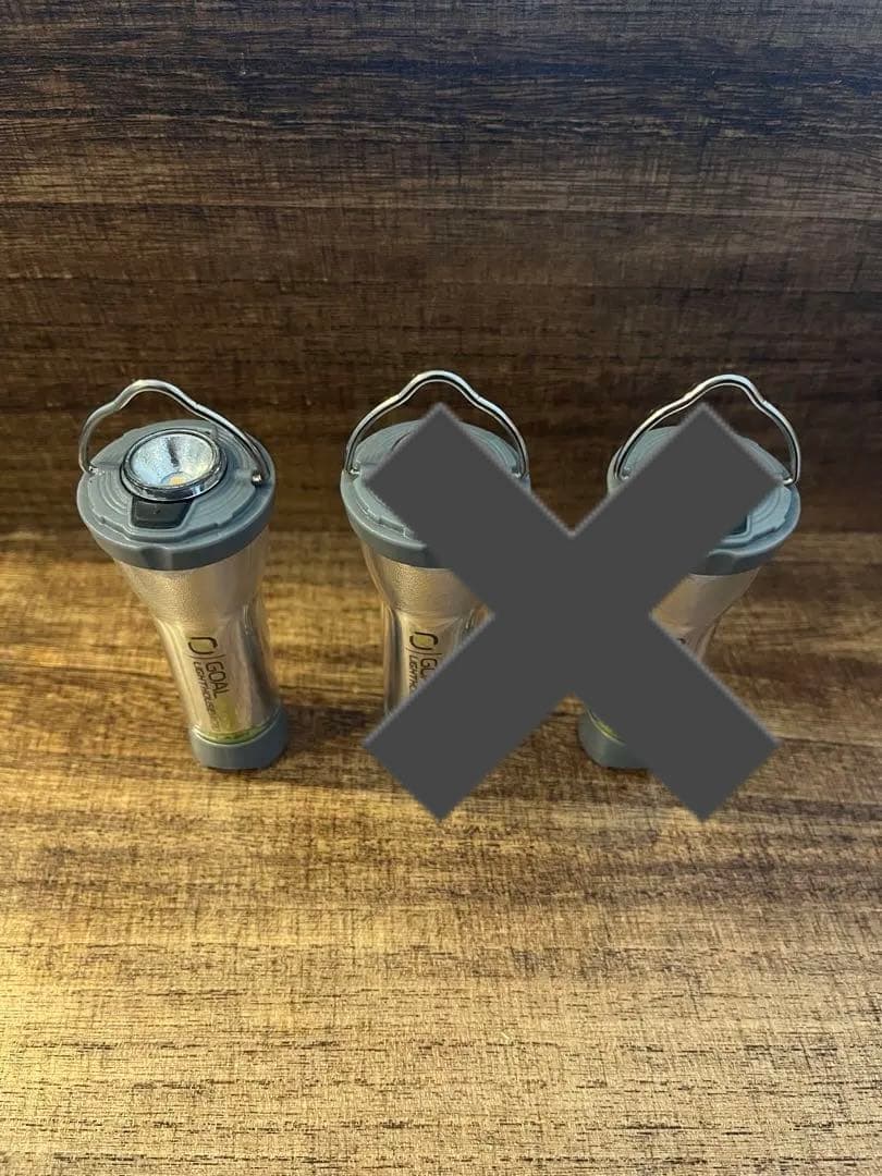 GOAL ZERO ライトハウス マイクロフラッシュ 日本限定　グレー　3本　②