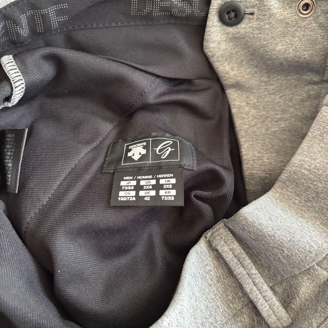 DESCENTE グレー パンツ SS 73