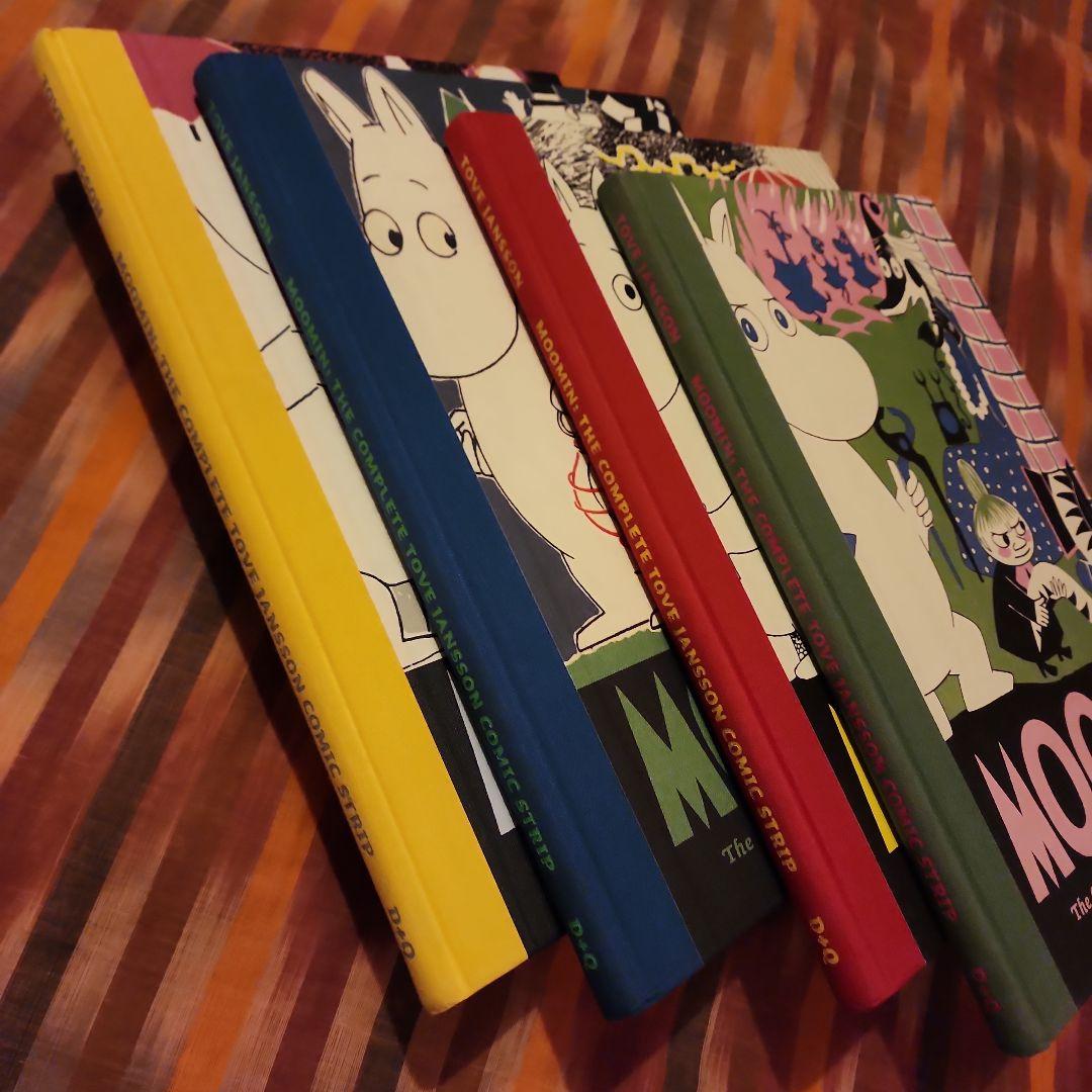 大型愛蔵版☆洋書セット「ムーミンMOOMIN」原作コミック☆トーベヤンソン4冊