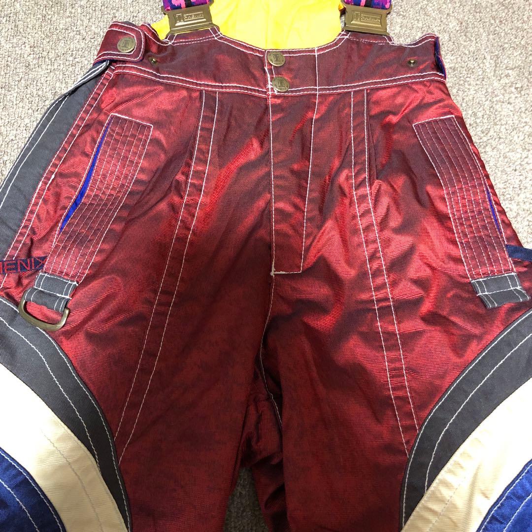 美品　PHENIX スキーウェア レッド/ネイビー