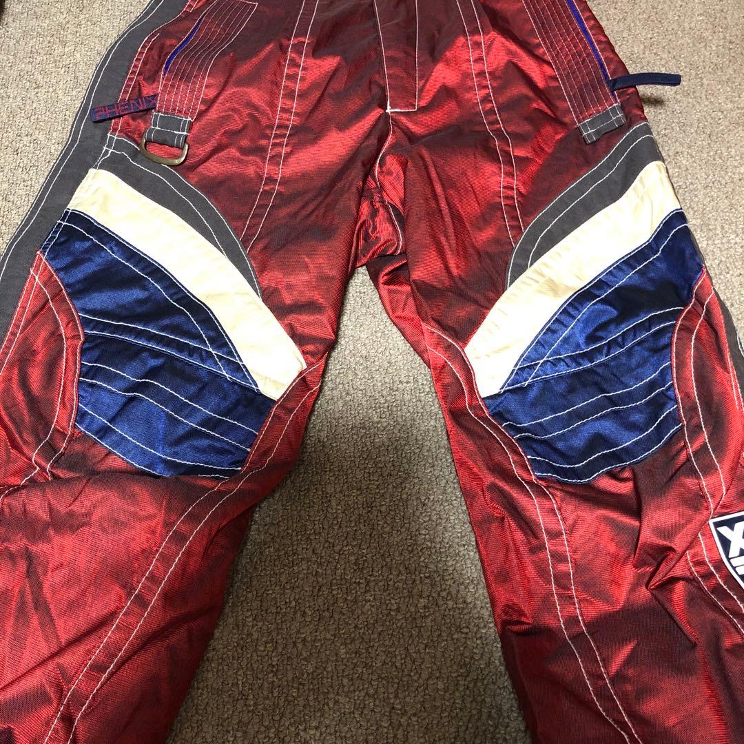 美品　PHENIX スキーウェア レッド/ネイビー