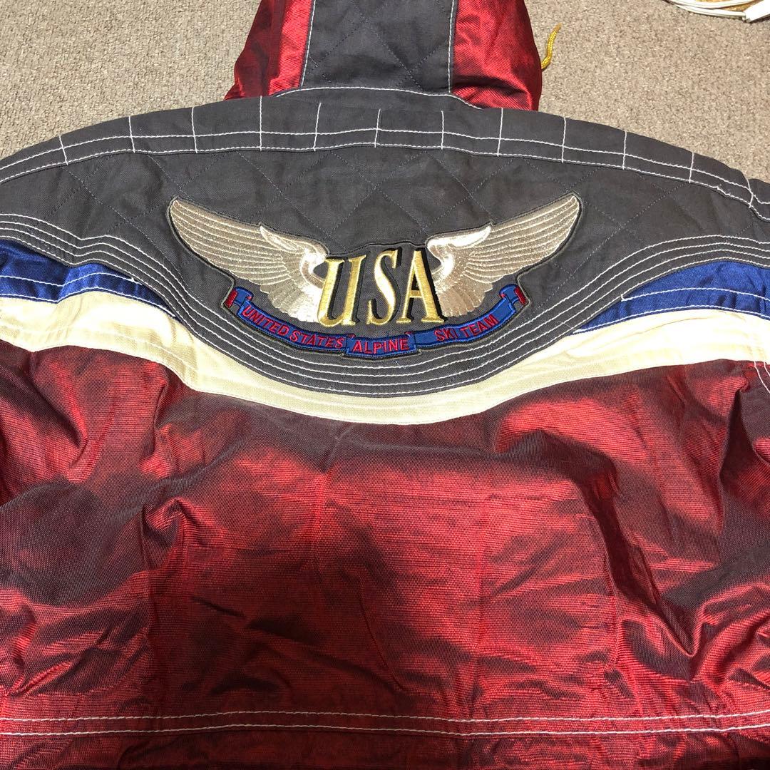 美品　PHENIX スキーウェア レッド/ネイビー