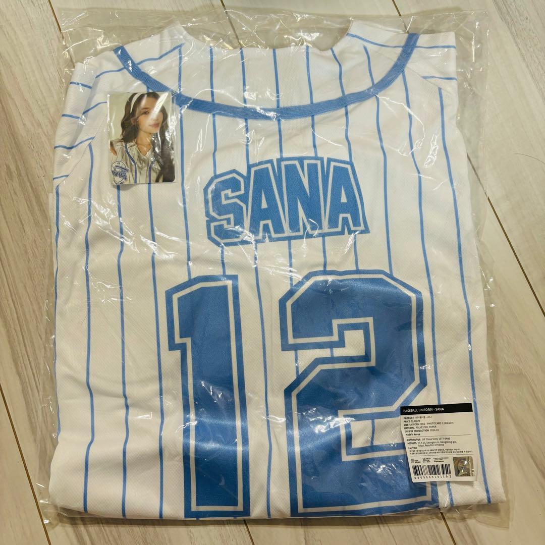 TWICE 9TH ANNIVERSARY POPUP ユニフォーム サナ 新品