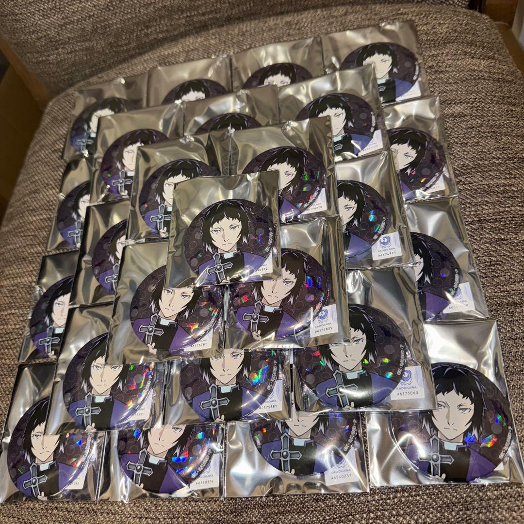 文豪ストレイドッグス　ハロウィン　缶バッジ　芥川龍之介　30点