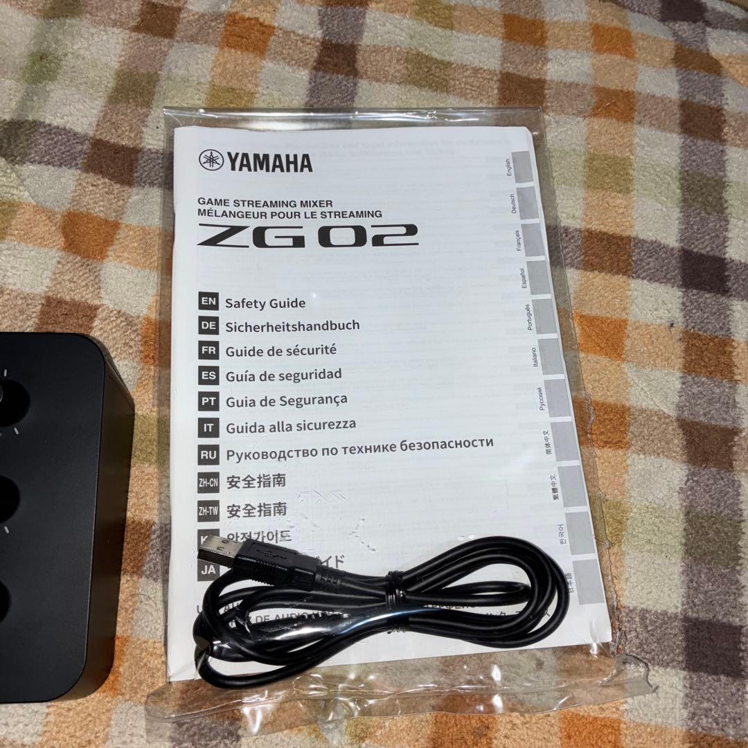 ほぼ新品YAMAHA ZG02 ゲーミングオーディオミキサー