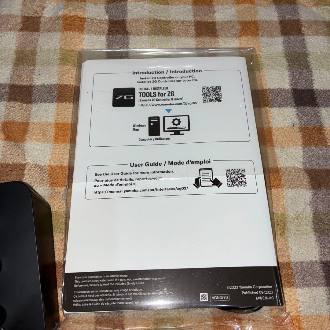 ほぼ新品YAMAHA ZG02 ゲーミングオーディオミキサー