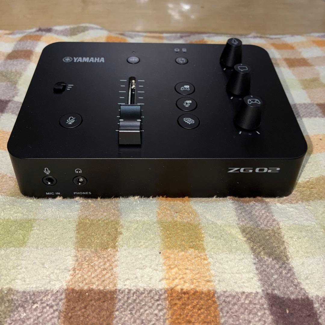 ほぼ新品YAMAHA ZG02 ゲーミングオーディオミキサー