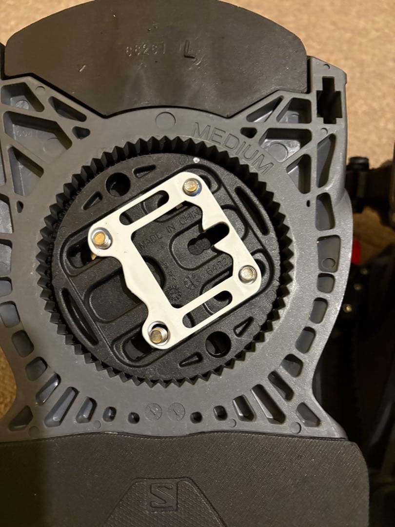 サロモン/アリバイプロ/スノーボードビンディング/ミディアムブラック