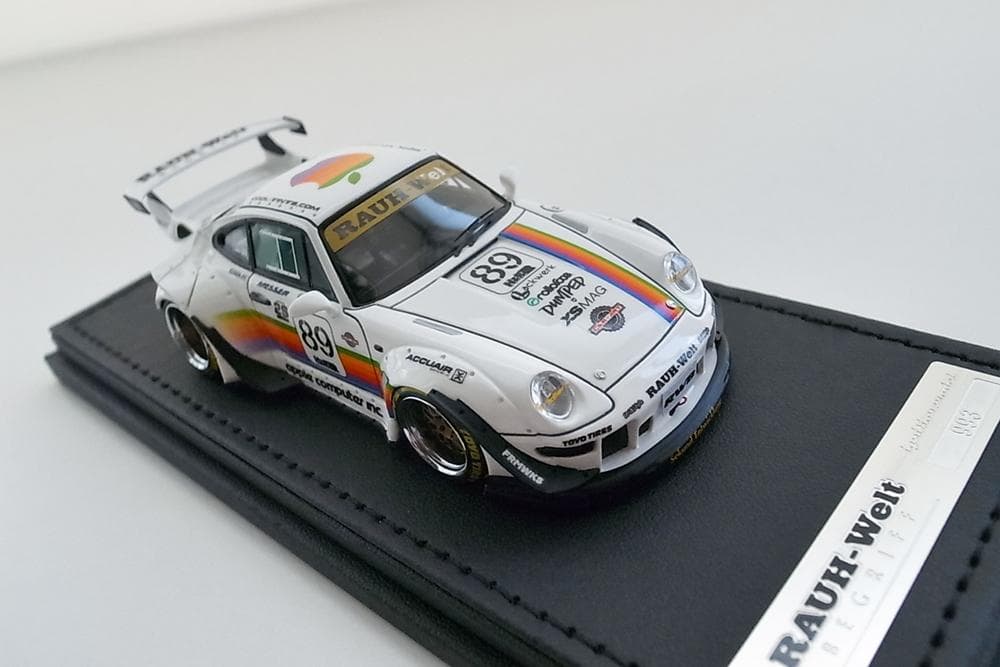 【まい】イグニッションモデル 1/43 RWB 993　ポルシェ