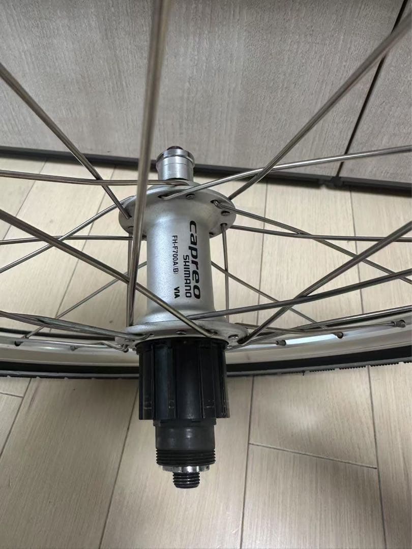 BIRDY リアホイールSHIMANO CAPREO FH F700A ハブ