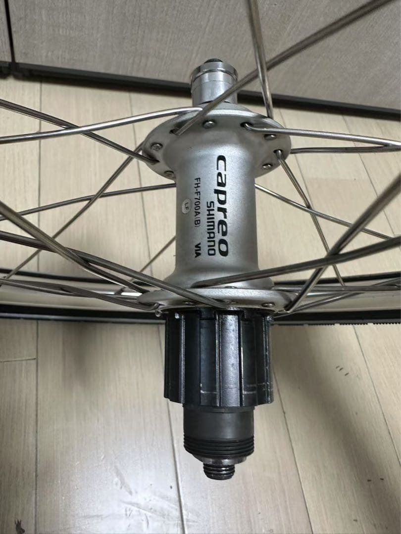 BIRDY リアホイールSHIMANO CAPREO FH F700A ハブ