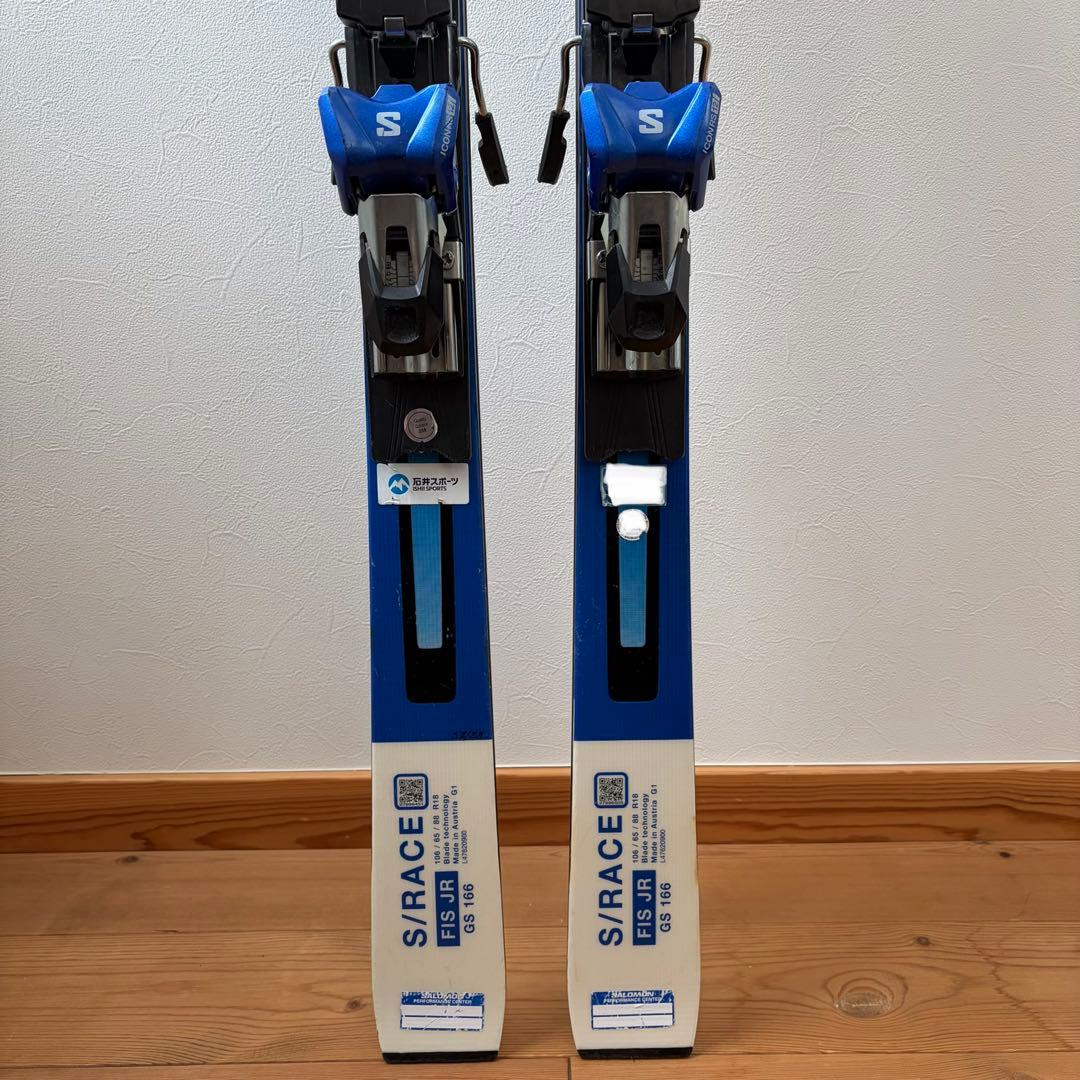 SALOMON S/RACE FIS JR GS 166 / ジュニアスキー