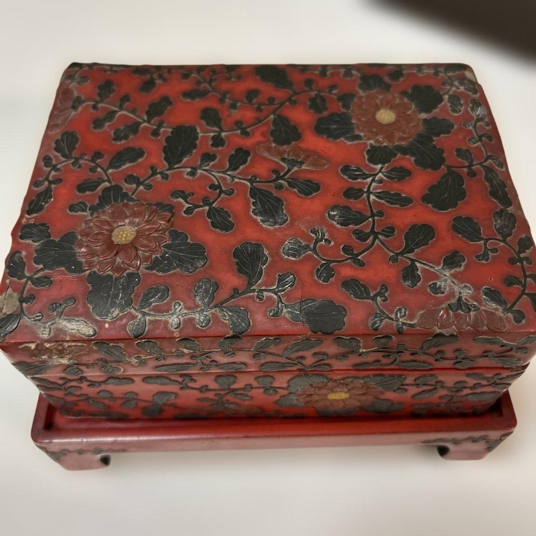 琉球國米次製　アンティーク箱　レア