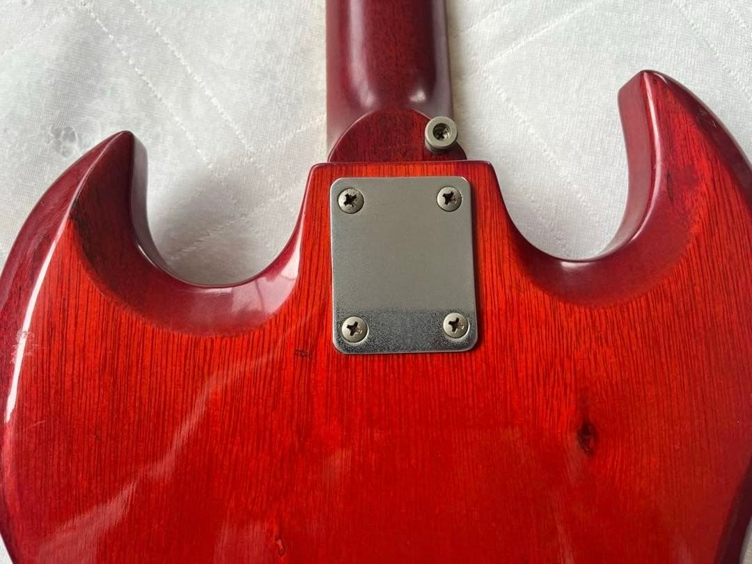 Tomson エレキギターSGタイプ　レッド