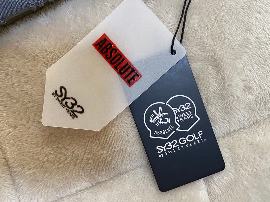 SY32 グレー メンズ ゴルフウェア Mサイズ