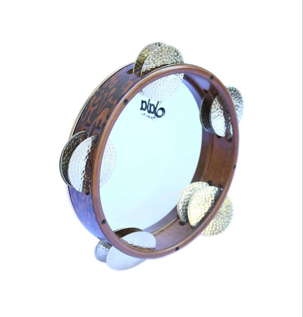 美品‼️Sala✨プロの調整可能な超軽量レク ドラムタンバリン楽器プロ