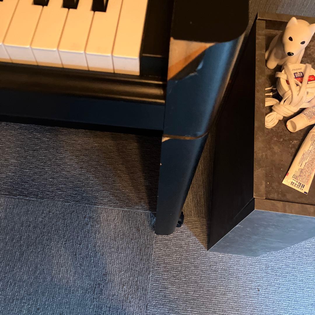 KORGブラック電子ピアノ 88鍵 3ペダル・椅子付き