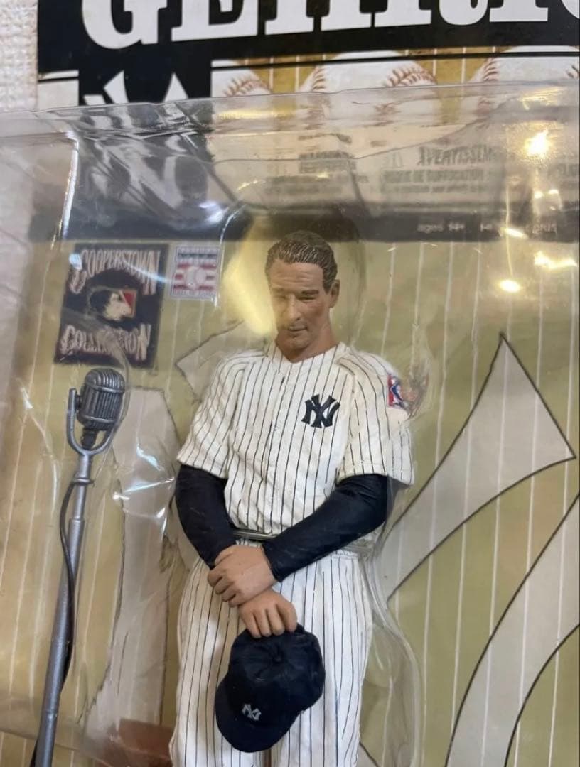 マクファーレン MLB ルーゲーリック　ヤンキース　引退スピーチ　　未使用