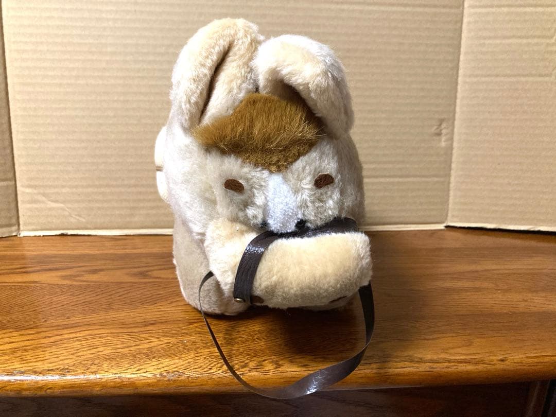 80年代 ビンテージ リトルハウス ロバ COFFEE BEAN ぬいぐるみ