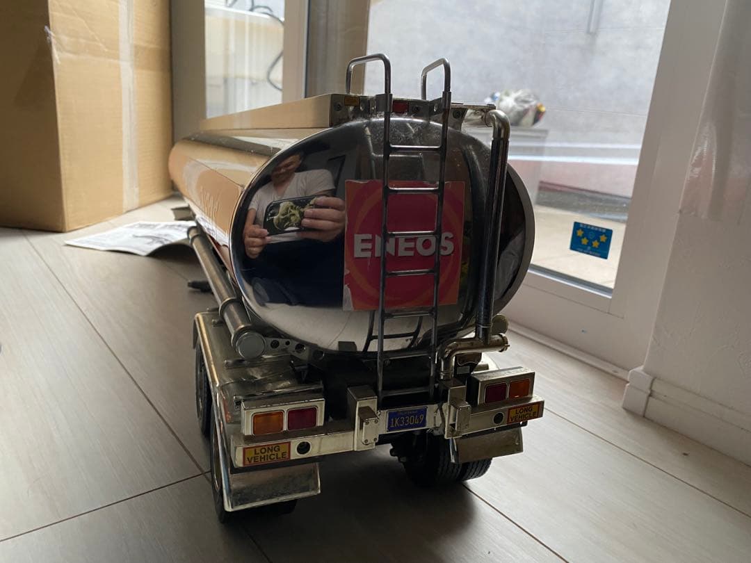 TAMIYA ENEOS タンクトレーラー 1/14 ラジコン 現状渡し