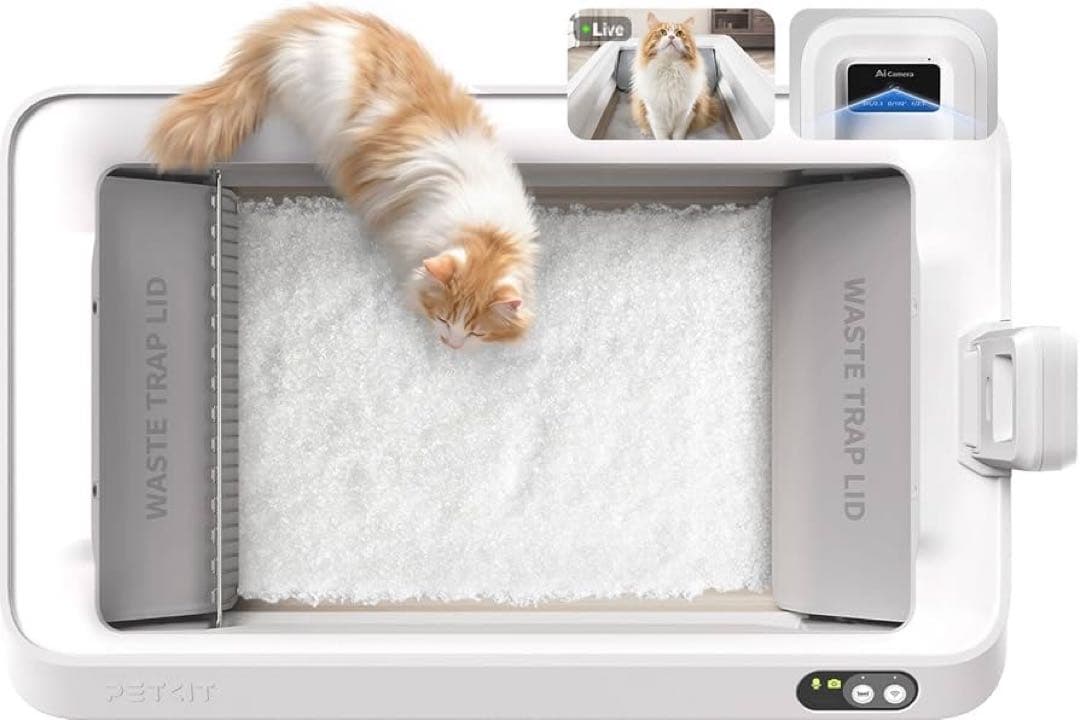 PETKIT 猫トイレ PUROBOT CRYSTAL DUOホワイト