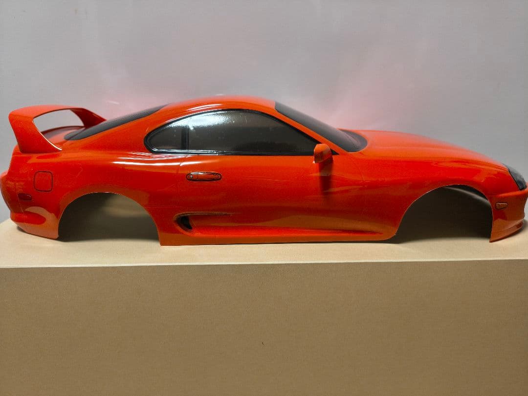 タミヤ ラジコン RC トヨタ スープラ 塗装済スペアボディ