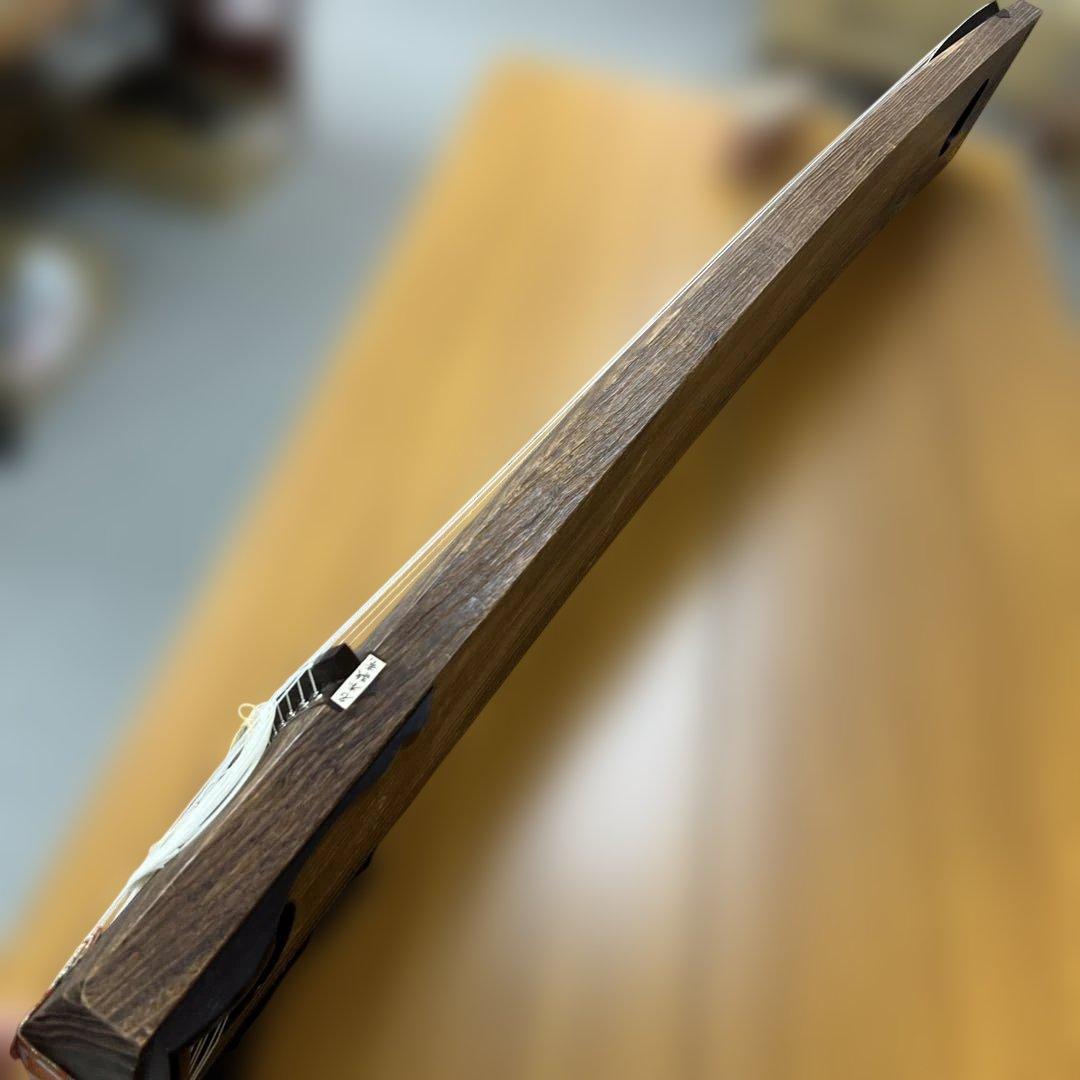 歌竜在銘　綾杉彫　お琴　約L183㎝　タサオ　東な8-0104④