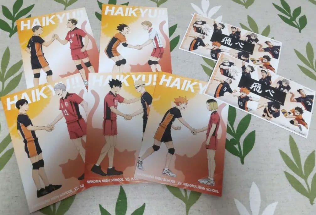 オマケ付き ハイキュー Yummy マスコット大判カード フェア特典