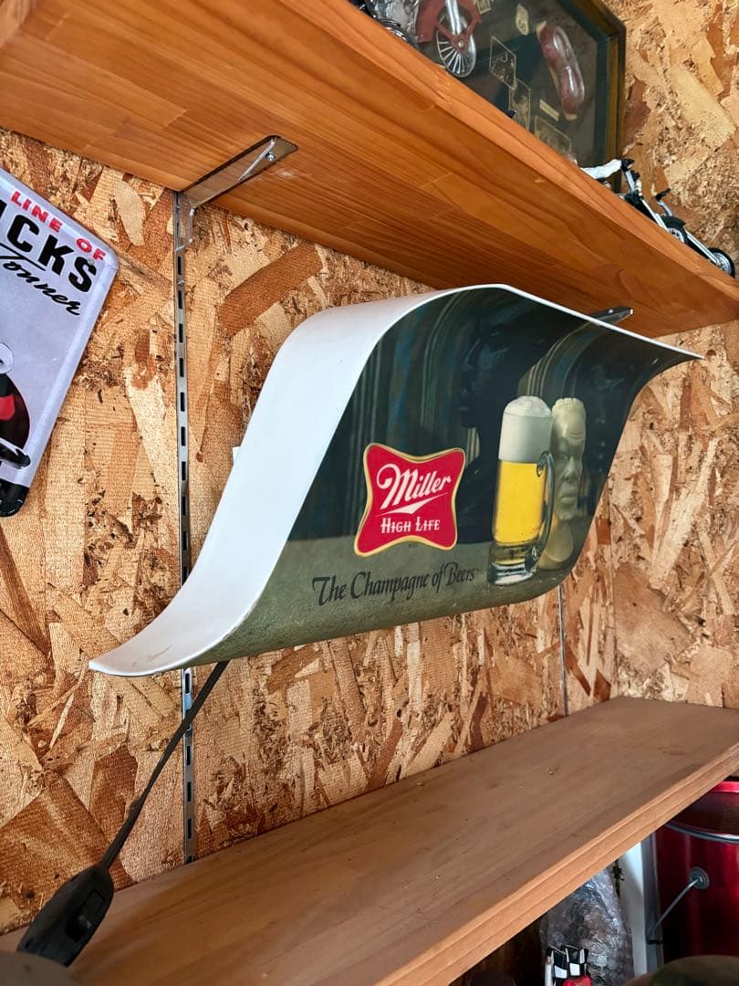 ビンテージ　Miller Beer ライトサイン
