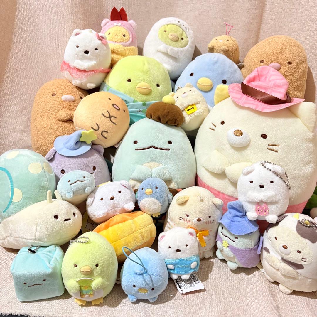 すみっコぐらし　ぬいぐるみ　キーホルダー　ストラップ　まとめ売り