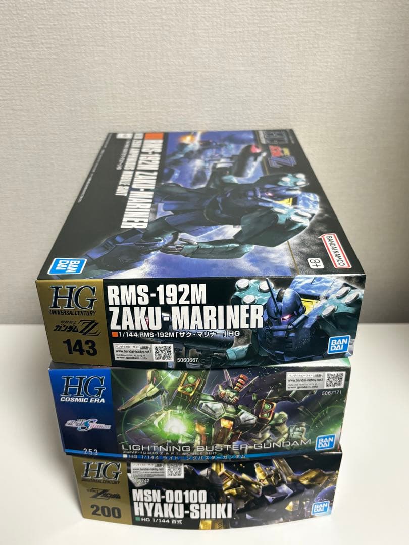 HG ガンプラ 3点セット RMS-192M ZAKU-MARINER 他