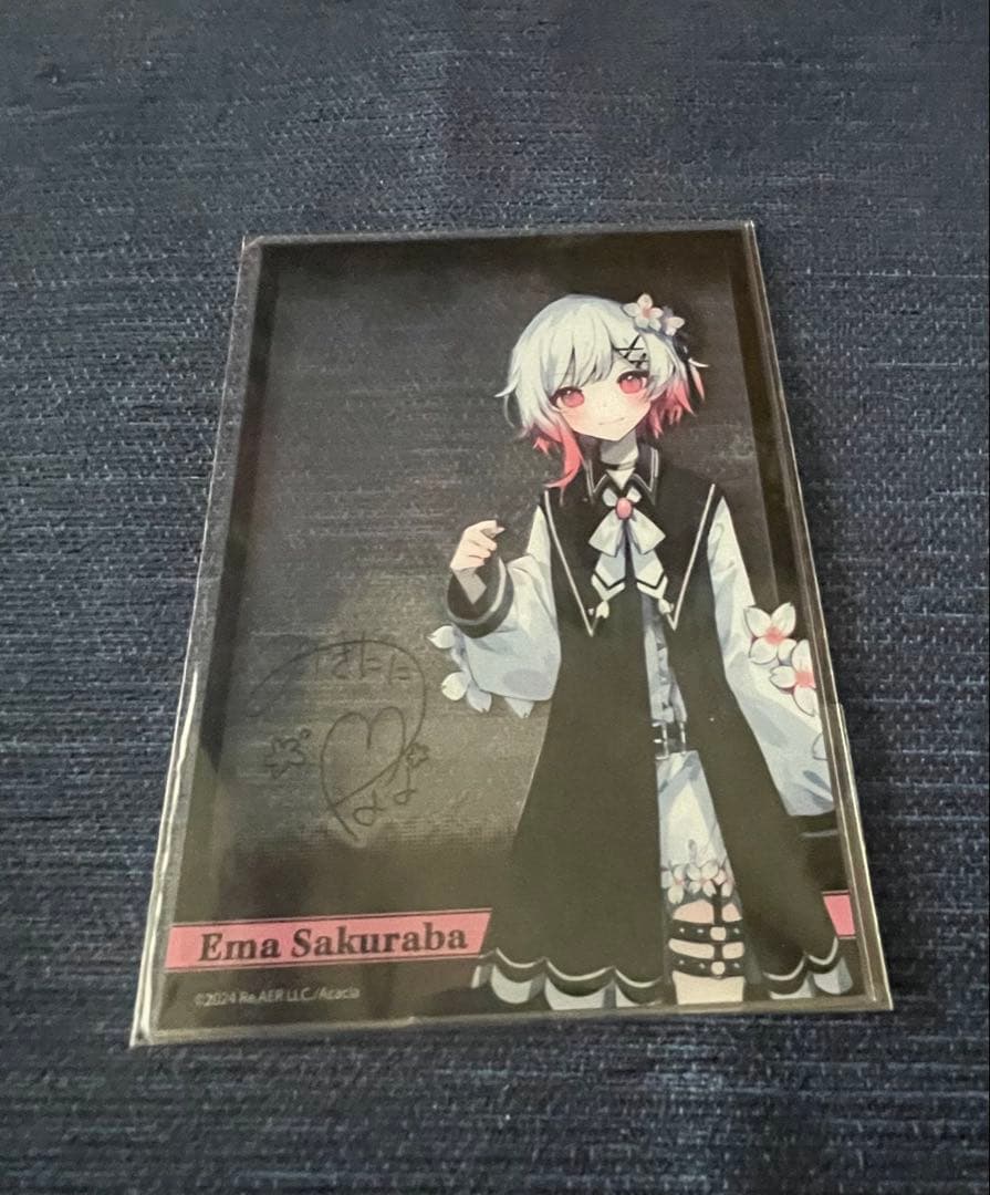 魔法少女ノ魔女裁判　まのさば　複製クリアカード　シリアルNo.入り　桜羽エマ