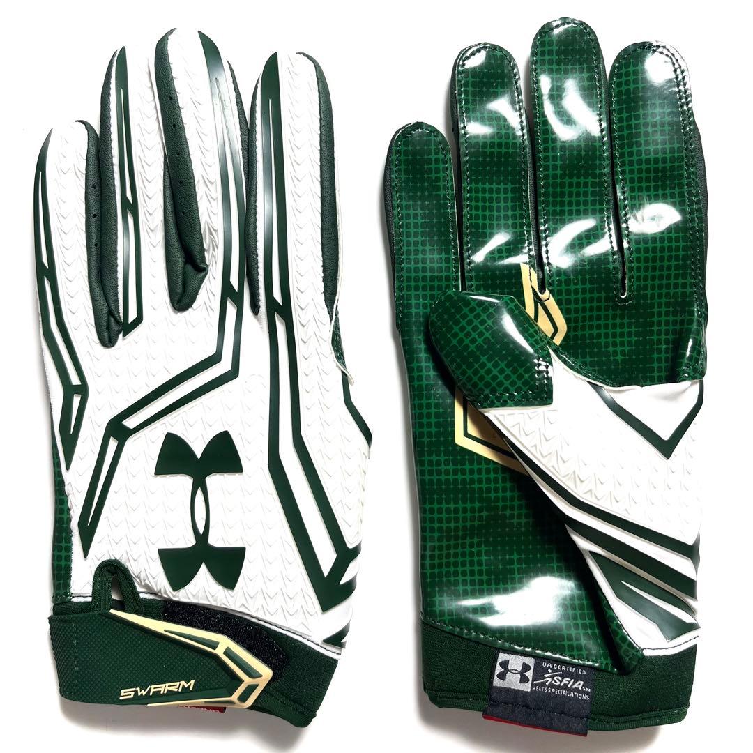 UA SWARM UCF BULLS アメフト グローブ 2XLサイズ【新品】