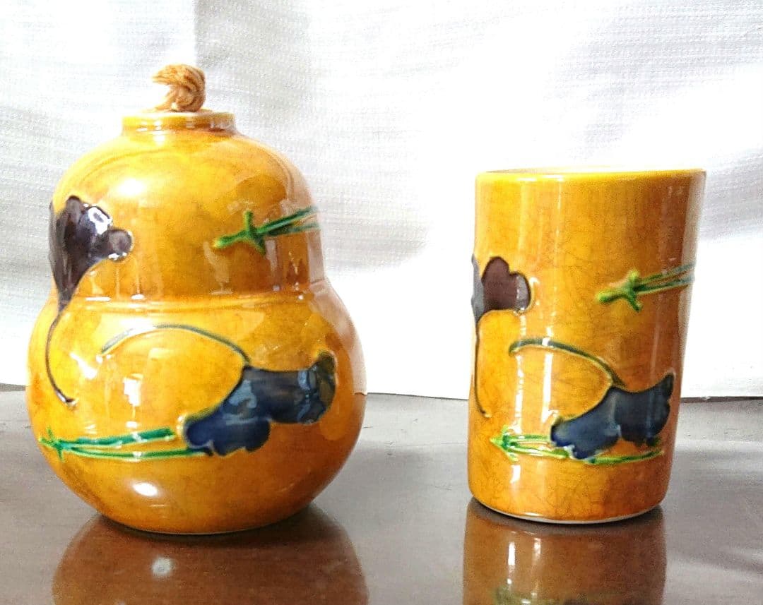 煎茶道具 振出 巾筒A477