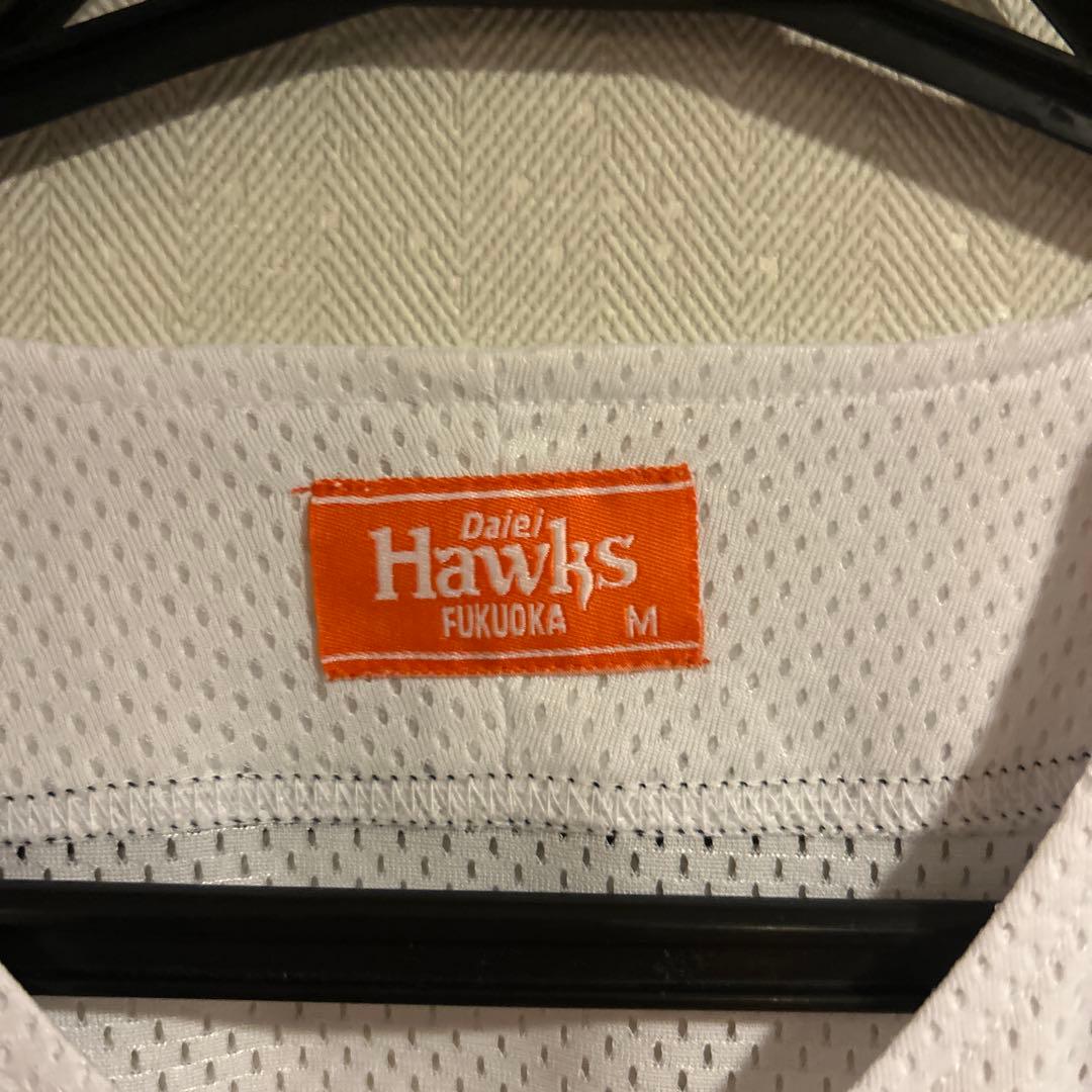 福岡ダイエーホークス ユニフォーム Mサイズ　刺繍