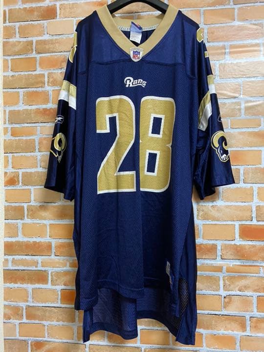 リーボック製　NFL ロサンゼルス・ラムズ ユニフォーム [スペシャルセール！]