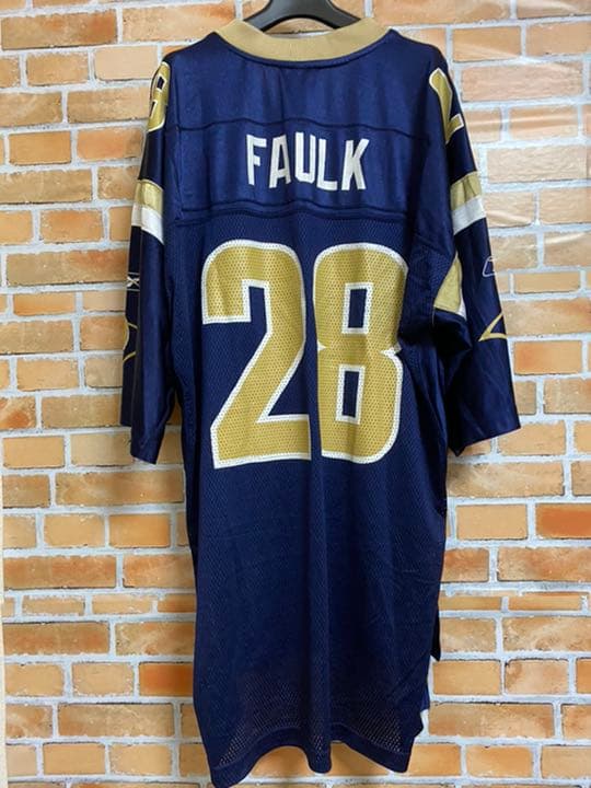 リーボック製　NFL ロサンゼルス・ラムズ ユニフォーム [スペシャルセール！]