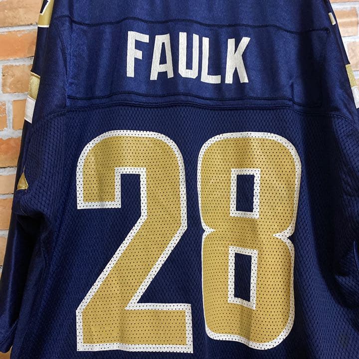 リーボック製　NFL ロサンゼルス・ラムズ ユニフォーム [スペシャルセール！]