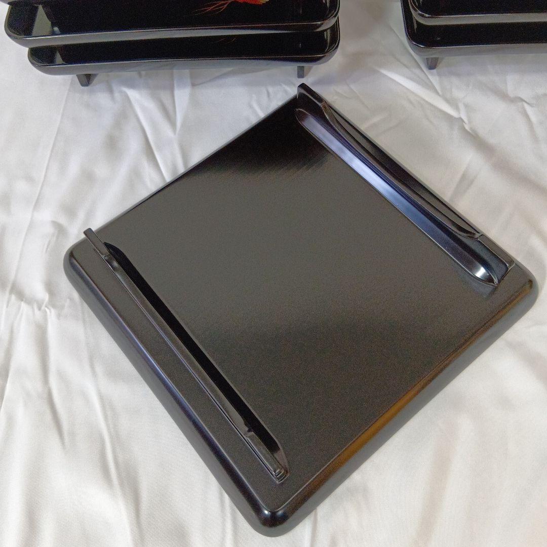 値下げ輪島塗　時代物　蒔絵二ノ膳10客　　 共箱