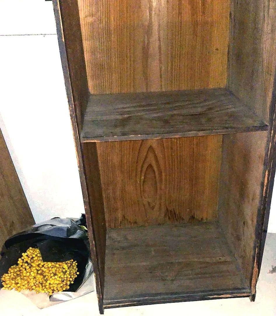 アンティーク棚 レトロ木製棚