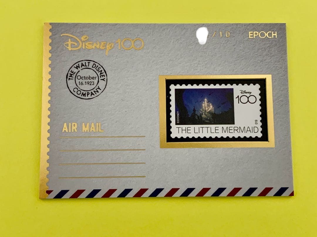 epoch リトルマーメイド　10枚限定　ディズニー100
