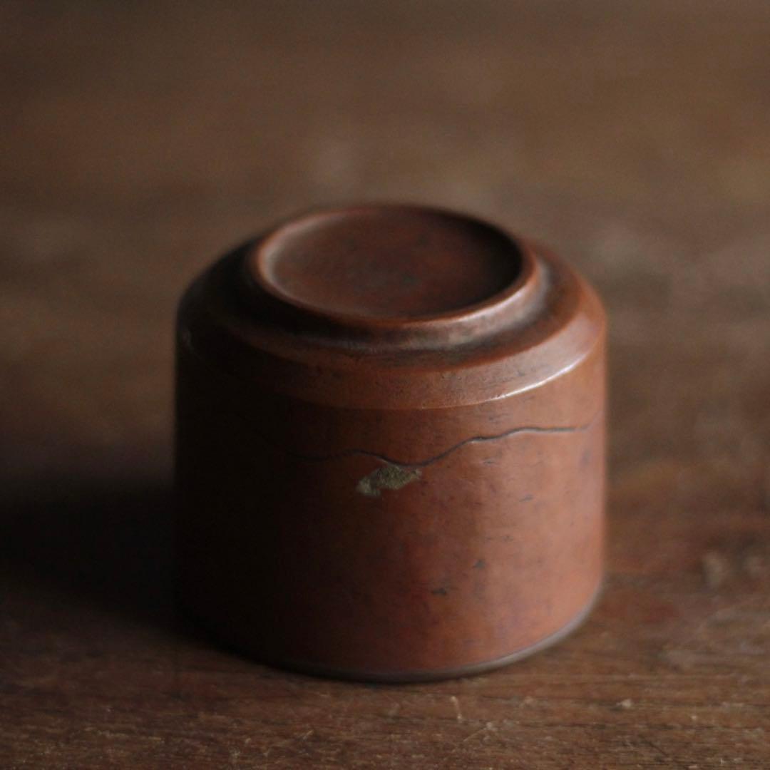 銅製 筒碗 古美術 古道具 アンティーク