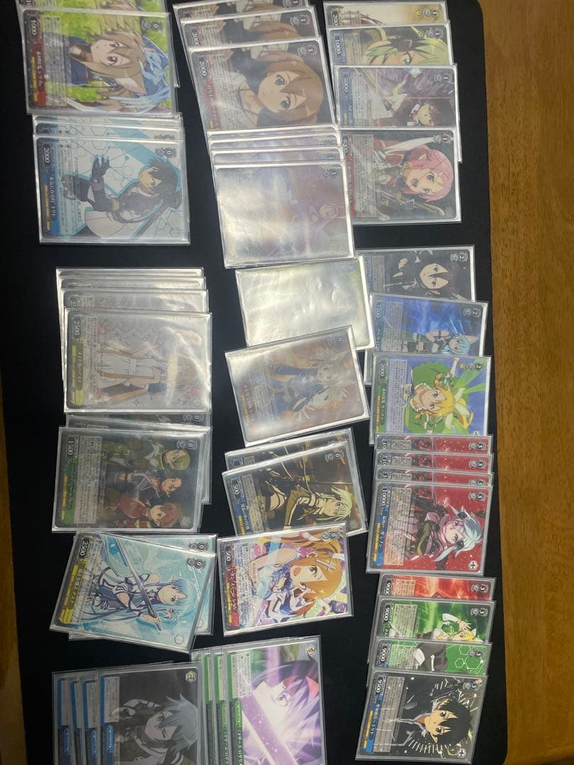 デッキ整理ソードアートオンラインデッキ