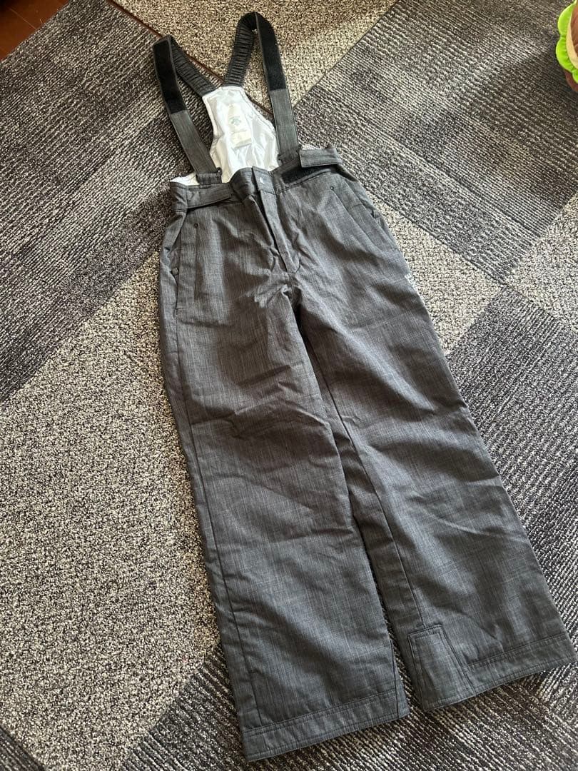 デサント　子ども用スキー・スノーボードウェア 赤黒セット