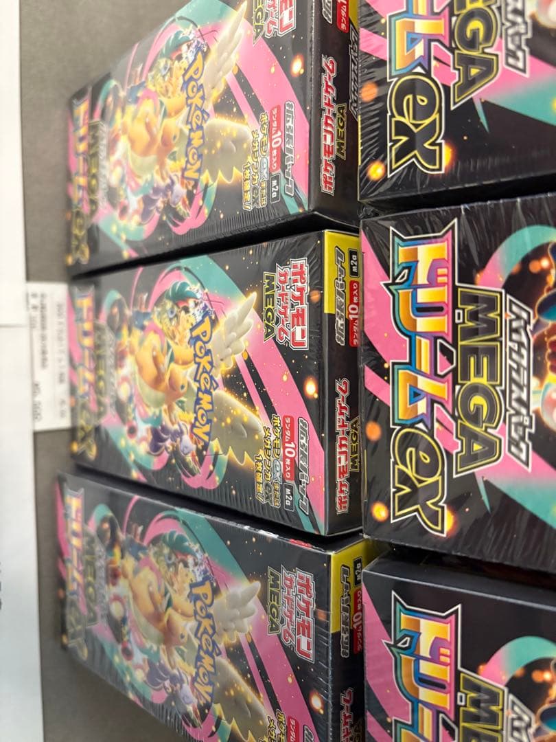 ポケカ　シュリンク付き　ハイクラスパック MEGAドリームex 6box