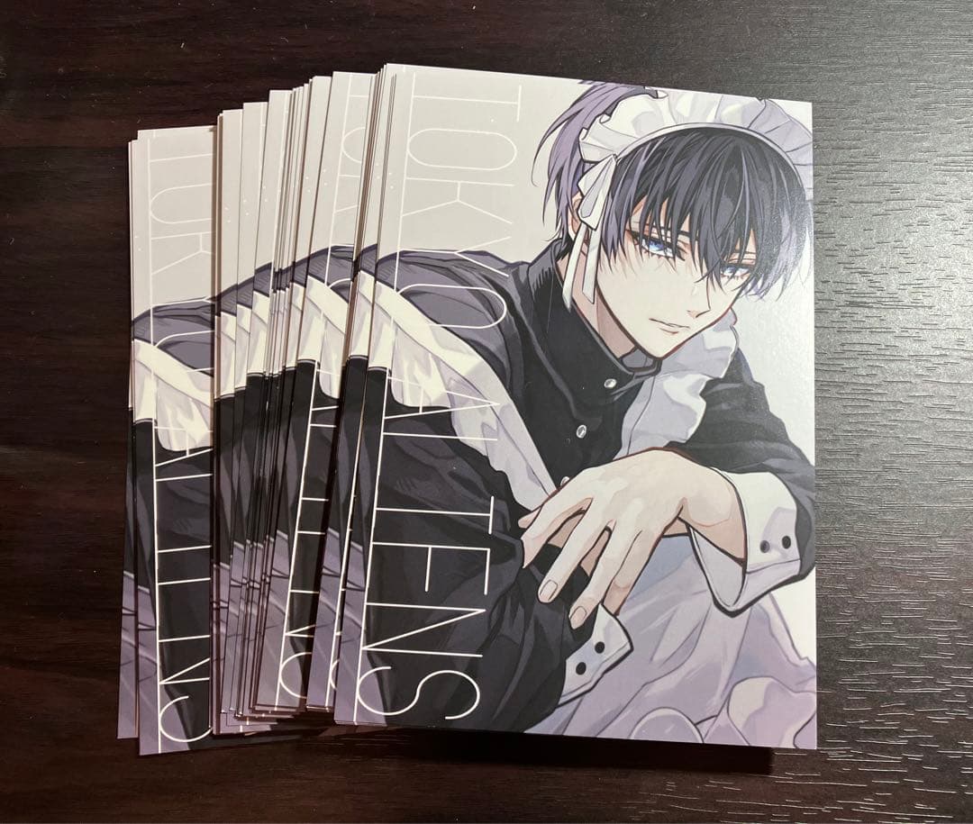 東京エイリアンズ　特典　イラストカード　ポストカード　メイド　天空橋翔　100枚