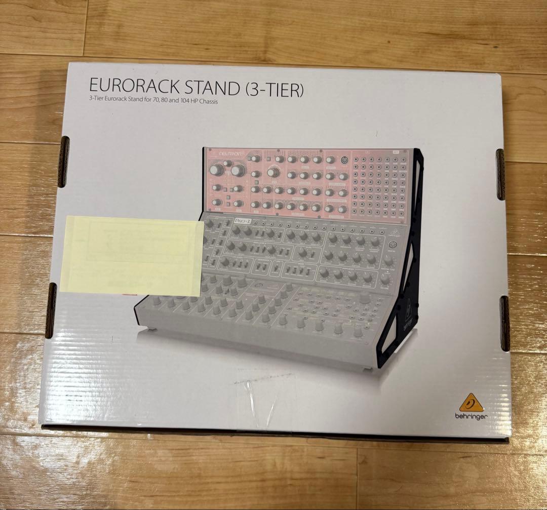 【付属品完備】behringer EURORACK STAND (3-TIER)