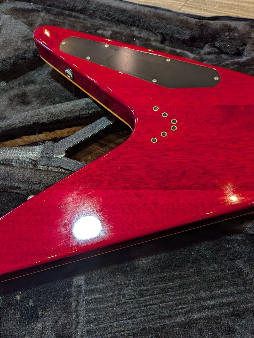 Hamer Vector F/T エレキギター オレンジ・サンバースト